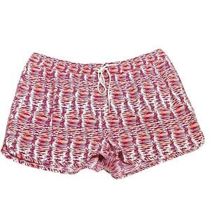 Vineyard Vines Women's Pink Patterned Performance Shorts, Size L